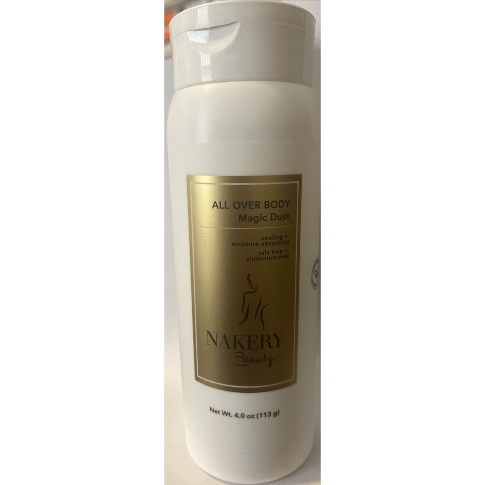 Nakery Beauty All Over Magic Dust powder Cooking Talc Free 4 Oz New
